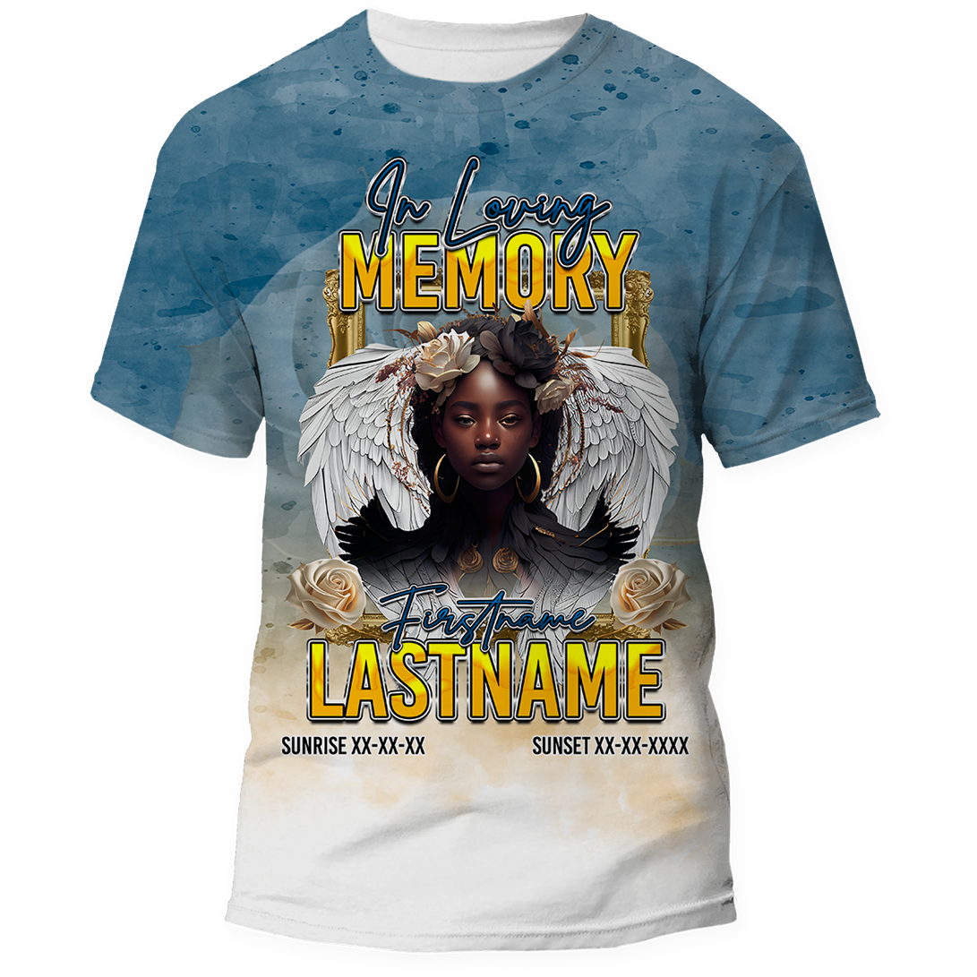 Memorial All Over Print T-Shirt (Front & Back)