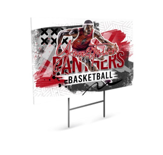 Personalized Corrugated Yard Sign