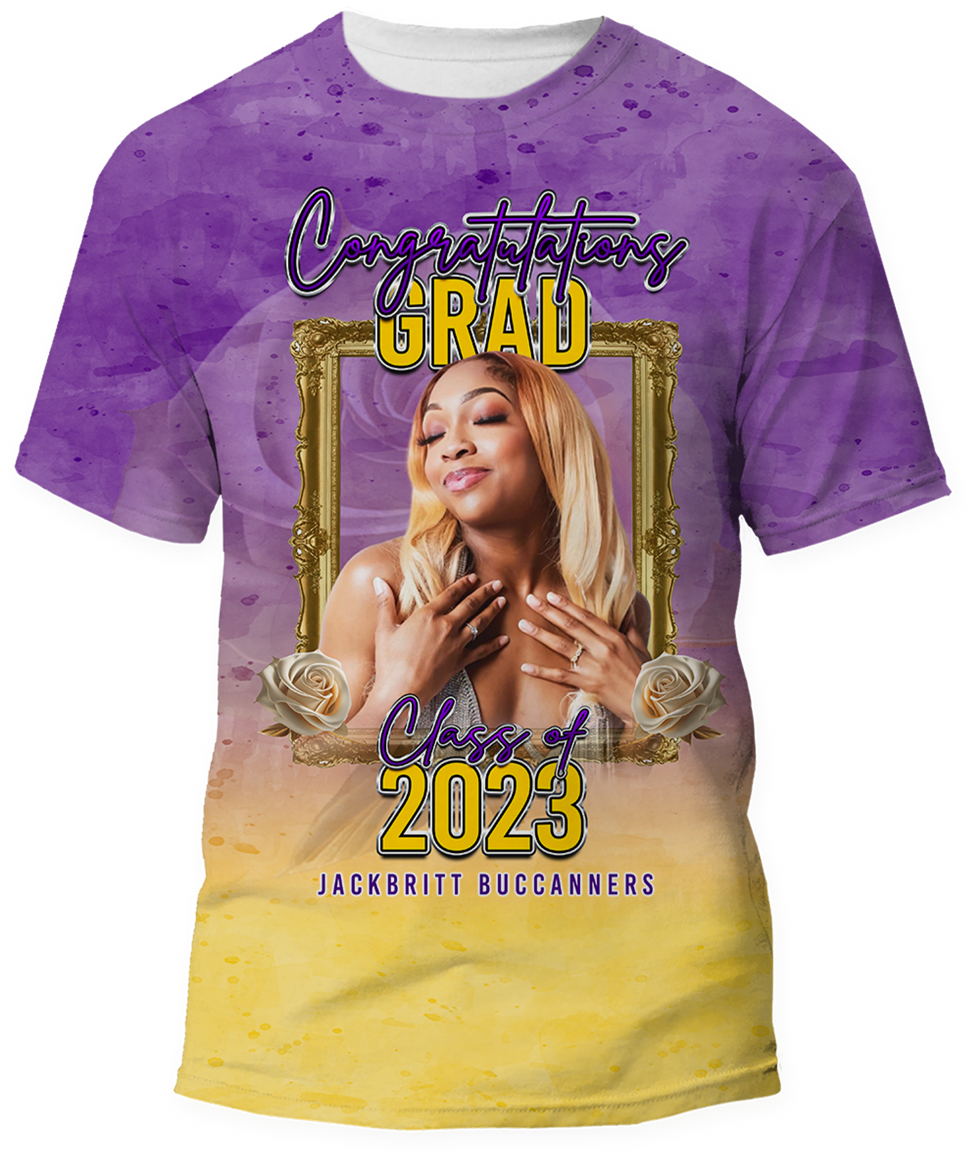 School All-Over Print Shirt (Front Only)