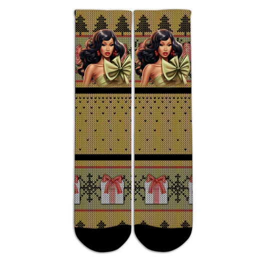Ugly Christmas Sweater Socks