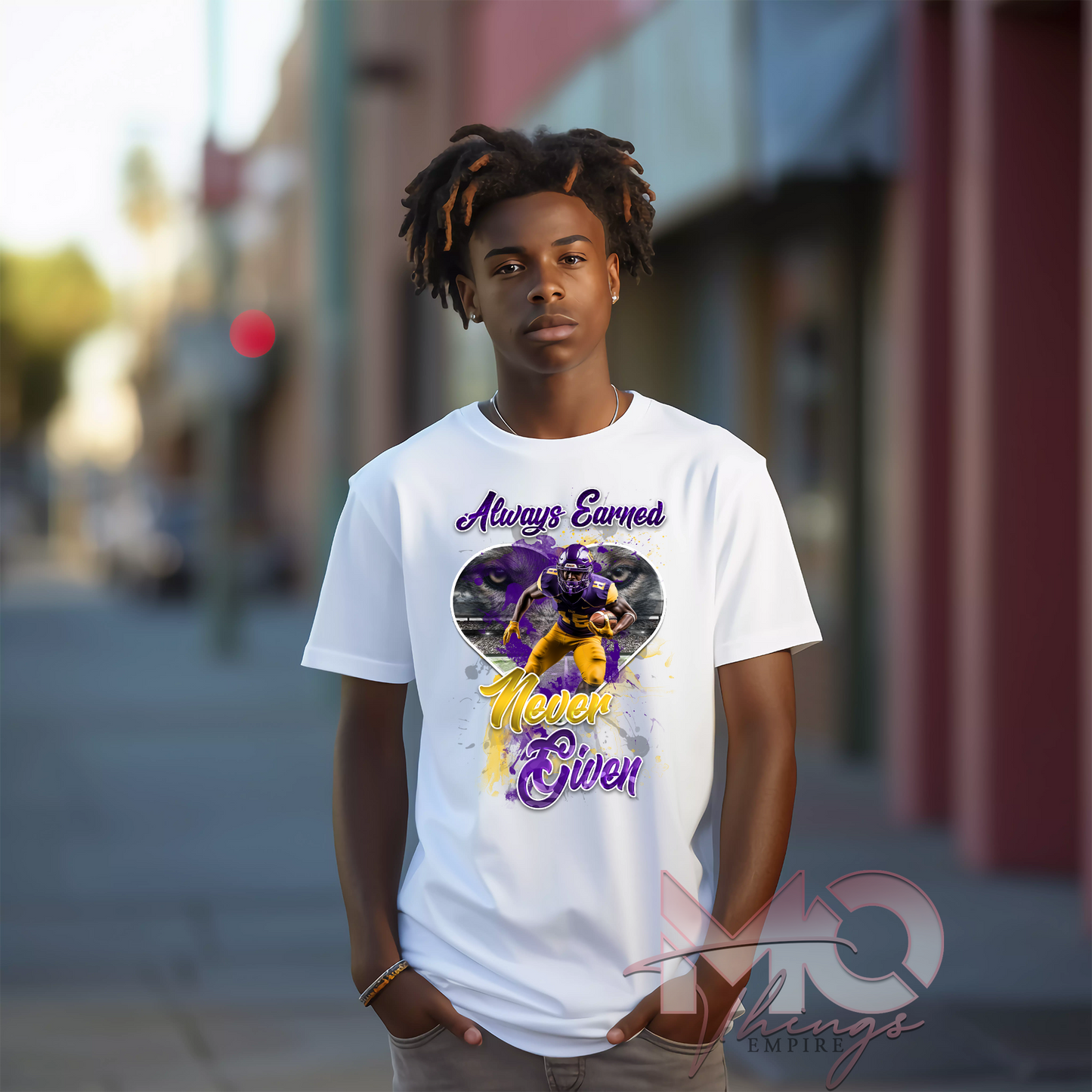 Premium Digital Center Print T-Shirt