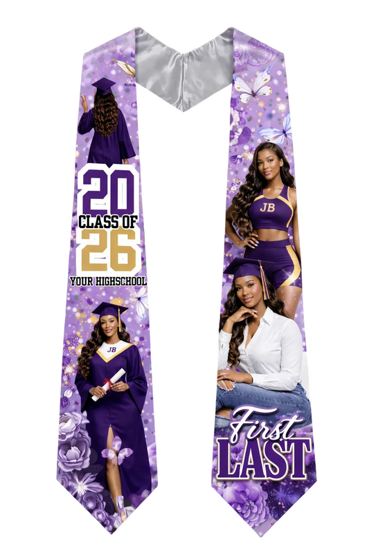 Custom Graduation Stole