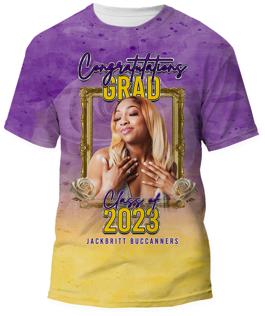 School All-Over Print Shirt (Front Only)